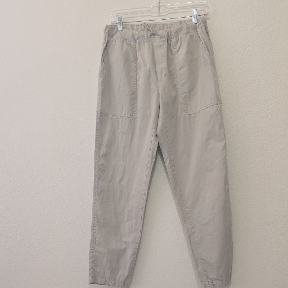 Velvet by Graham & Spencer Tan Drawstring Joggers S